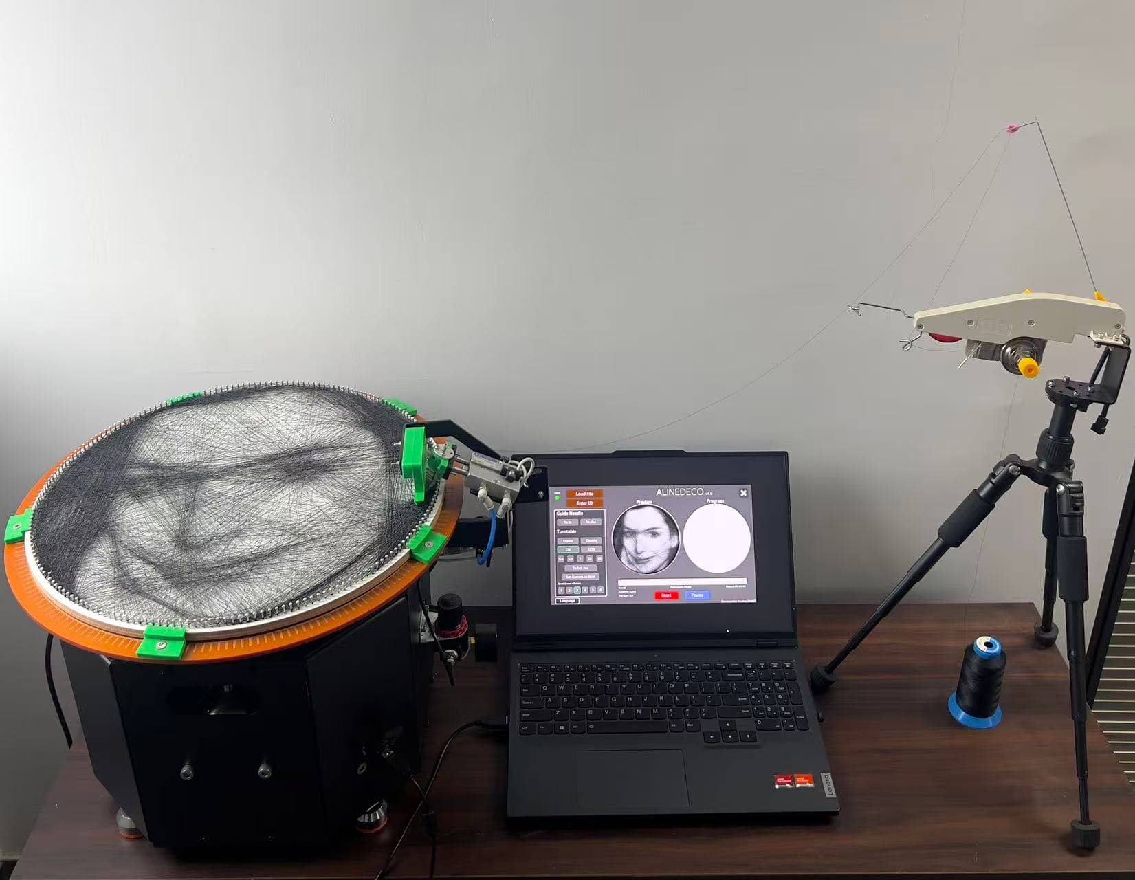 The launch of our Automatic String Art Making Machine